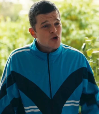 Robert Aramayo I Swear Blue Track Jacket