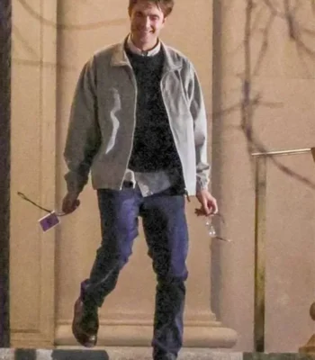 Robert Pattinson The Drama Grey Jacket