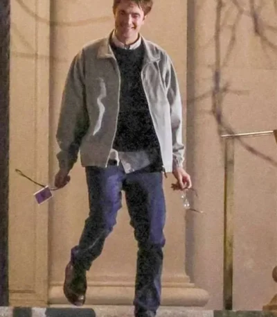 Robert Pattinson The Drama Grey Jacket