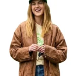 Roommates Celeste Brown Leather Jacket