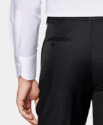 Russion Black 3 Piece Mens Suit