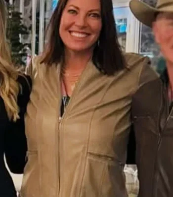 Ruvé McDonough The Last Rodeo Beige Leather Jacket