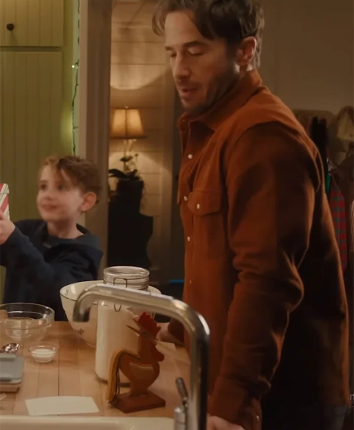 Ryan Carnes A Cherry Pie Christmas Brown Jacket Ryan Carnes A Cherry Pie Christmas Brown Jacket