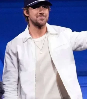 Ryan Gosling Star Wars Starfighter White Jacket
