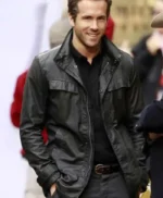 Ryan Reynolds RIPD Black Cotton Jacket