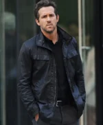 Ryan Reynolds RIPD Black Cotton Jacket