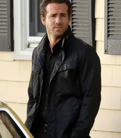 Ryan Reynolds RIPD Black Cotton Jacket