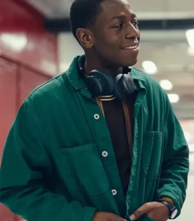 Rye Lane 2023 David Jonsson Green Jacket