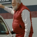 Saint Nick of Bethlehem Daniel Roebuck Red Puffer Vest