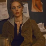 Samara Weaving Eenie Meanie Suede Coat