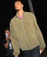 2026 Spurs Game Victor Wembanyama Bomber Jacket