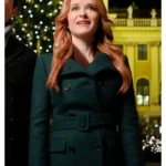 Sarah Drew Christmas in Vienna Green Coat