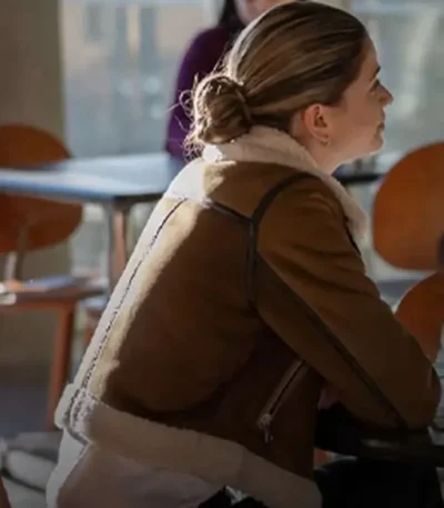 Left Behind: Rise of the Antichrist Sarah Fisher Suede Jacket