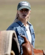 Sarah Jones The Last Rodeo Blue Denim Jacket