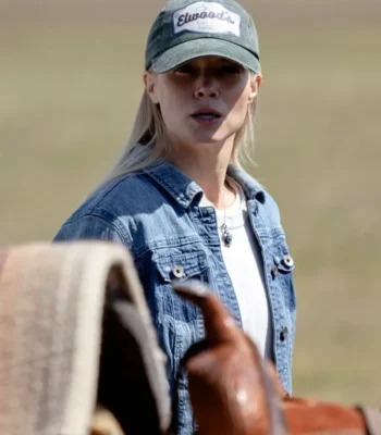 Sarah Jones The Last Rodeo Blue Denim Jacket