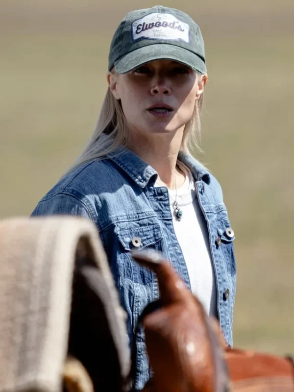 Sarah Jones The Last Rodeo Blue Denim Jacket