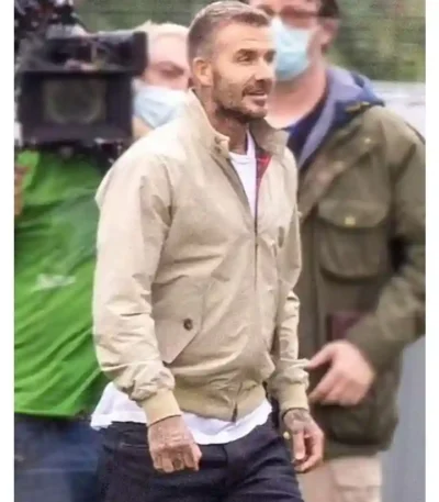 Save Our Squad David Beckham Bomber Jacket