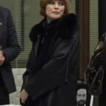 Say Nothing Older Dolours Price Black Shearling Coat