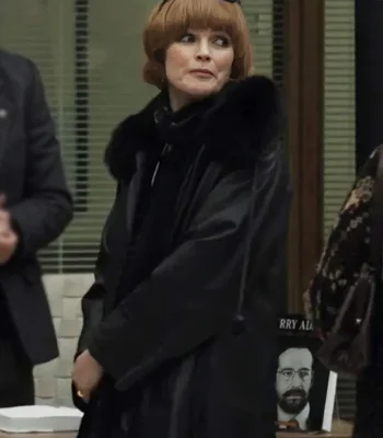 Say Nothing Older Dolours Price Black Shearling Coat