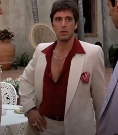 Scarface White Suit