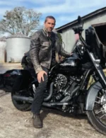 Scott Adkins Day Of Reckoning Leather Jacket