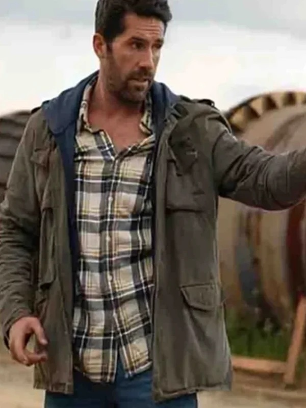 Scott Adkins Diablo Green Jacket