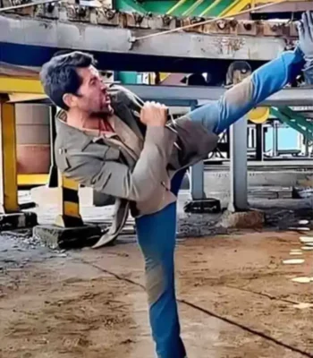 Scott Adkins Diablo Green Jacket