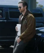 Scott Martin Exit Protocol Brown Suede Leather Jacket