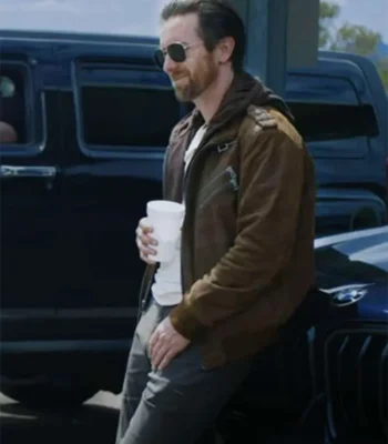 Scott Martin Exit Protocol Brown Suede Leather Jacket