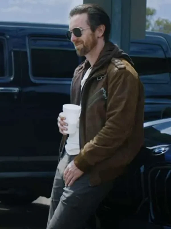 Scott Martin Exit Protocol Brown Suede Leather Jacket