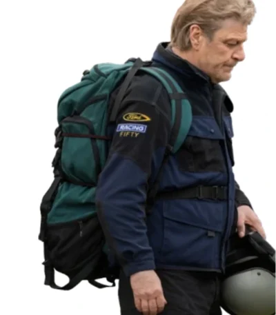 Sean Bean Anemone Blue Cotton Jacket