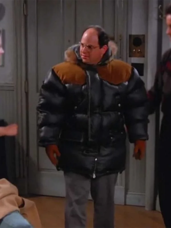 Seinfeld Black Puffer Jacket