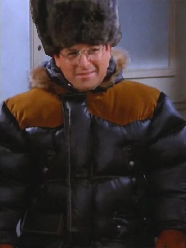 Seinfeld Black Puffer Jacket