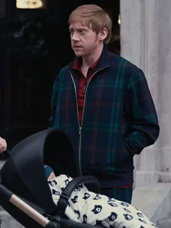 Servant Julian Pearce Plaid Bomber Jacket