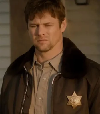 Sheriff John Dorsey Day of Reckoning Brown Jacket