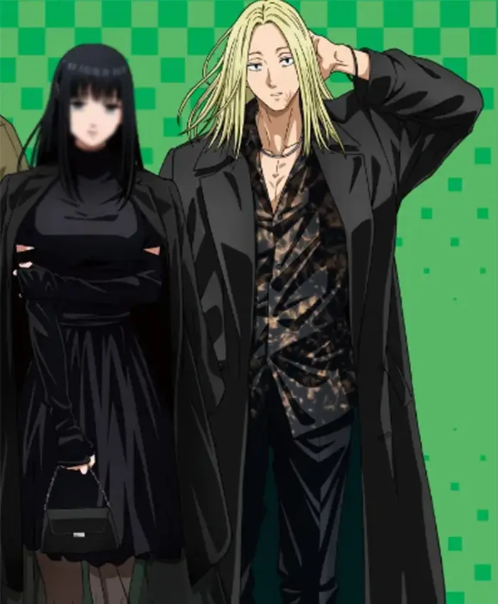 Shishiba Sakamoto Days Black Wool Coat Shishiba Sakamoto Days Black Wool Coat