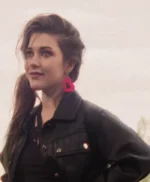 Katie Douglas This Too Shall Pass Black Leather Jacket