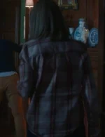 Lisa Kudrow The Parenting Plaid Shirt
