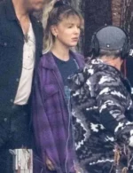 Millie Bobby Brown The Electric State Purple Jacket