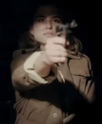 Morgane Polanski The Partisan Brown Wool Jacket