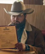 Paul Walter Hauser Americana Brown Suede Jacket