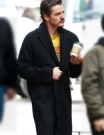 Pedro Pascal Materialists Black Coat