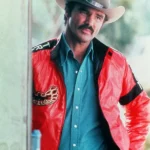 Burt Reynolds Bandit Trans Am Red Leather Jacket
