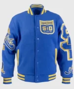 Snoop Dogg Limited Edition Blue Bomber Jacket