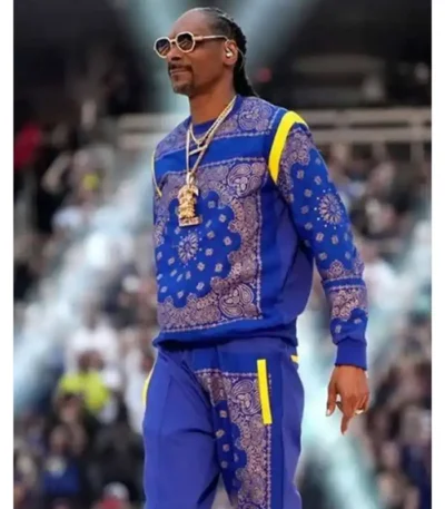 Snoop Dogg Super Bowl Halftime Tracksuit