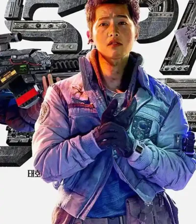 Space Sweepers Song Joong-Ki Grey Jacket
