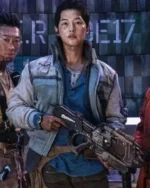 Space Sweepers Song Joong-Ki Grey Jacket