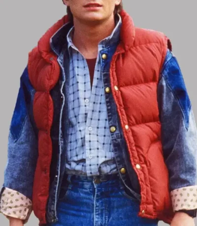 Still: A Michael J. Fox Movie 2023 Red Vest