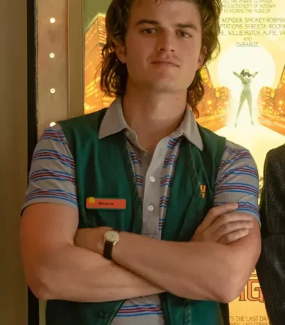 Stranger Things Steve Harrington Green Vest