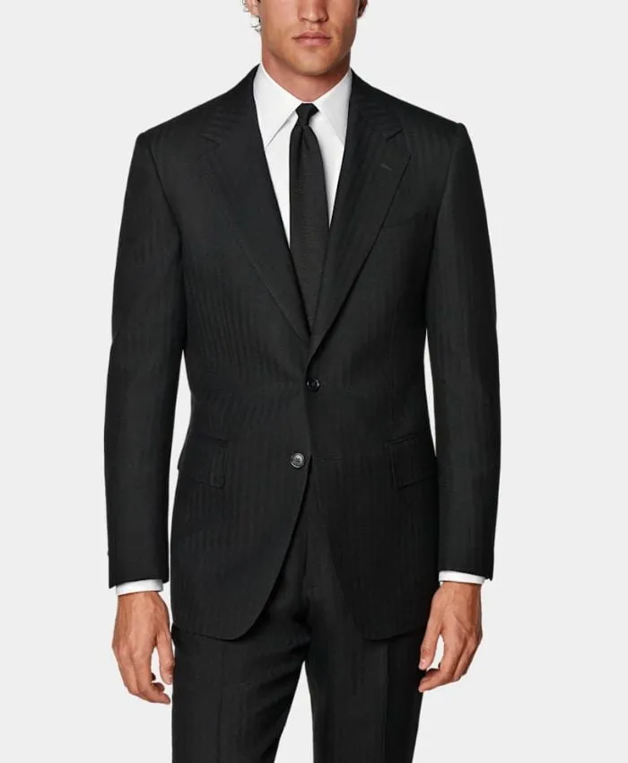Stylish 2-Piece Black Suit Gents Stylish 2-Piece Black Suit Gents